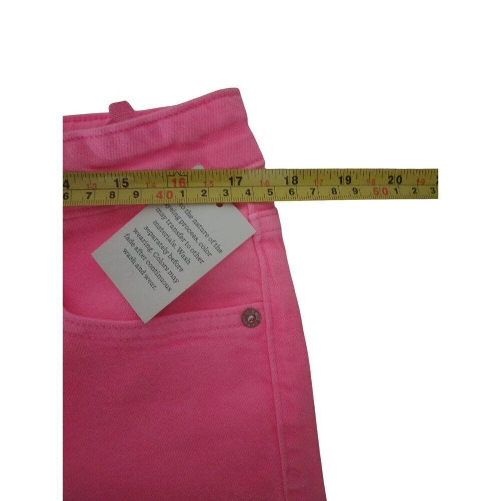 Cat & Jack Girls' Pink Stretch Denim Shorts XXLG/16/18 NWT. - Picture 8 of 9